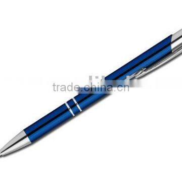 Metal ballpen/office ballpoint pen/click type ballpen/office supply/branded metal pen