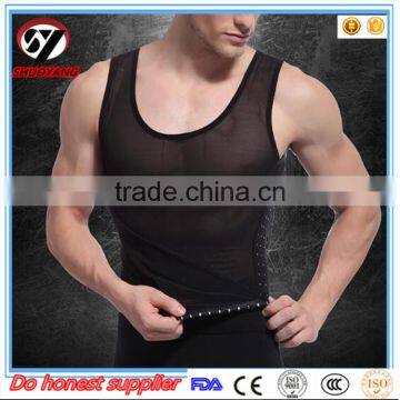 2017 new style MENS Sports Slimming Body Shaper Men's Breathable Tank Tops Vest