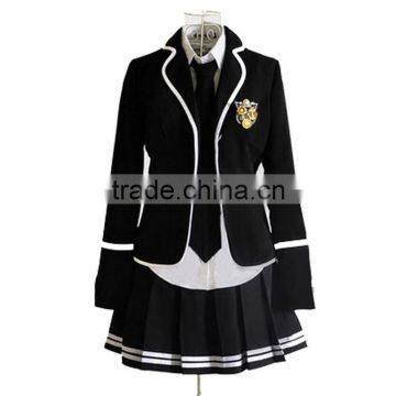 Custom Sex School Girls Cotton Frocks Uniform Catalog Design photo-6