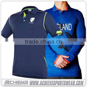 plain design Custom new model cricket jersey