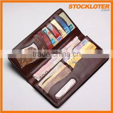 2015 New style hot selling Mens Pu Leather Wallet Stock lot 150602V -1