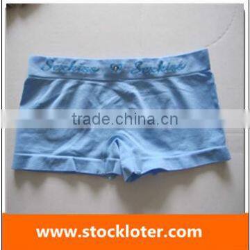 2014 women panties stock and nylon ladies panties stocklot