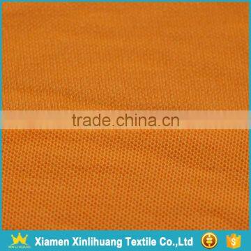 Hot Sale TC 65 Polyester 35 Cotton Orange Pique Knit Fabric for Polo Shirts photo-3