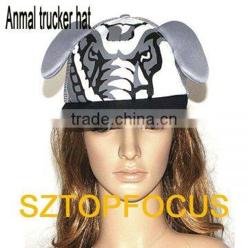 China Factory Wholesale Elephant New Style Trucker Hat and Cap