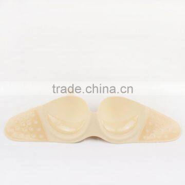 Heated Sexy Double Push up Silicone Bra photo-4