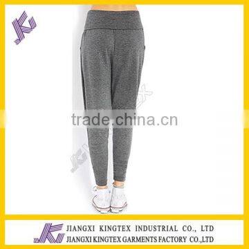 Custom Double Layer Design Harem Pants,women Three Quarter Harem Pants,jiangxi Cotton Harem Pants photo-4