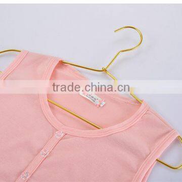 Wholesale Wire Hanger Copper Clothes Metal Hanger Bulk Wire Rose Gold Hangers photo-2