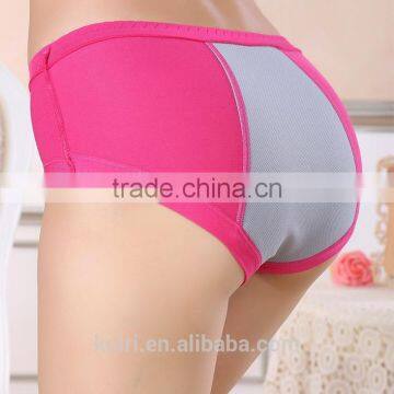 Women's Menstrual Sanitary Period Leak Proof Modal Seamless Panties Underwear Women's Modal Cotton Briefs 2017