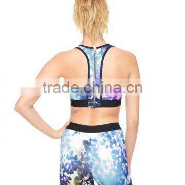 Factory Wholesale Athletic Print Yoga Fashion Comfortable Sports Bra photo-2