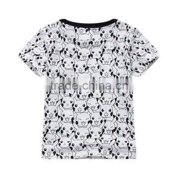 Wholesales Summer Cotton Printing Boys Baby Kids Cartoon T-shirts photo-2