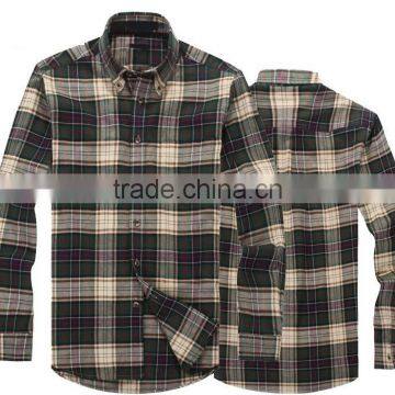 Latest Custom Flannel Shirts Checks Mens Dress Shirts photo-4