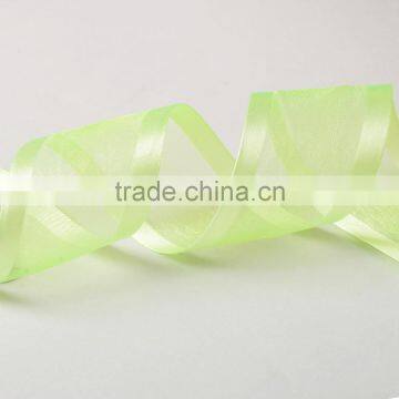38mm Wide Sheer Organza Ribbon With Satin Edged photo-2