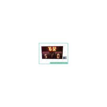 Waterproof Outdoor Led Electronic Football Scoreboard For Five-A-Side Futsal Match