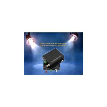 Cheap AHD video data fiber converter transmit 1CH 720P 1080P AHD with 1CH RS485 data over 1SM/MM fiber for CCTV system