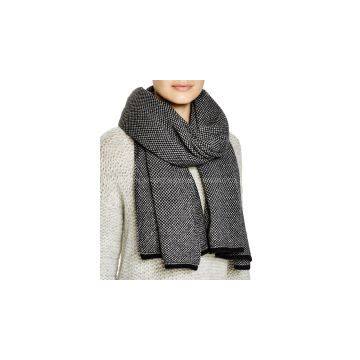 women Birdseye pure cashmere scarf