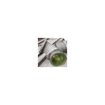 Polyurethane lined composite pipe fittings
