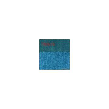 Sell Ramie/Cotton Polyester Cross Hatch Denim Fabric
