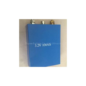 3.2V 100Ah LiFePO4 Battery