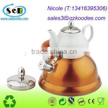 Great for Tea Taste Stainless Steel Tea Kettle With Copper Capsule Bottom photo-2