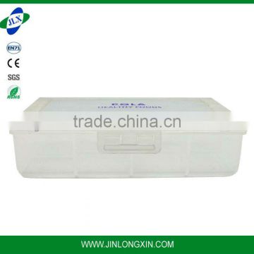 transparent PP food packing box, food grade lunch container