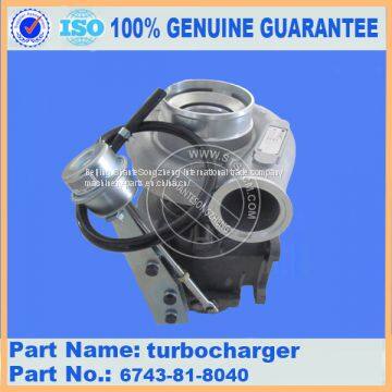 PC300-7 engine turbocharger 6743-81-8040 with stock available