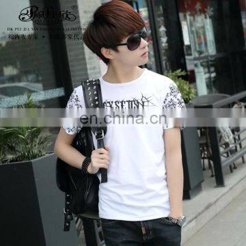 Peijiaxin Fashion Design Casul Style High Quality Blank Custom Printed T-shirts photo-2