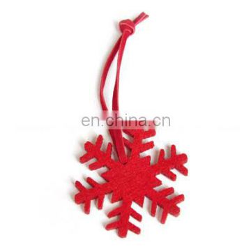 HOT! Felt Snowflake for Christmas tree ornament(any color)