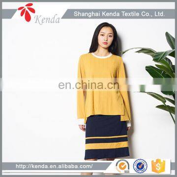 Best Manufacturers in China Pastoral Summer Female Hit Color Skirt