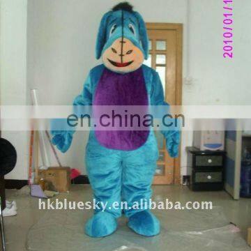 2012 donkey adult character mascot costume