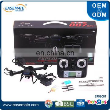 Low price 2.4G metal drone with camera and LCD screen