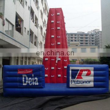 attractive Inflatable climbing wall for adults/rock climb wall/climb wall for drill