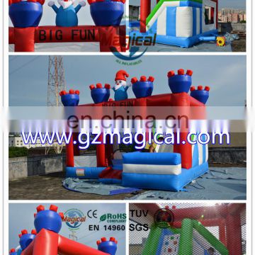 inflatable Christmas jumping castle inflatable bounce inflatable castle