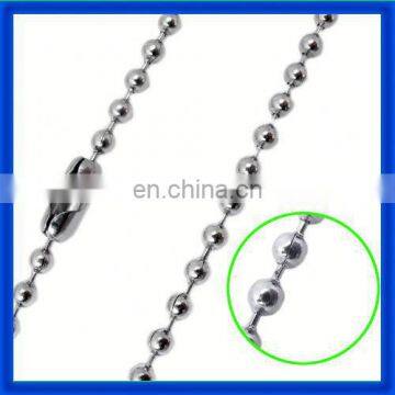 china factory cheap 5mm stainless steel ball chain	TPSC011