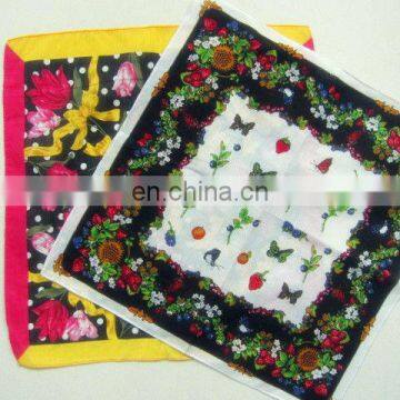 2013 21*21 Inches cotton Square Bandana/Multiscarf Supplier