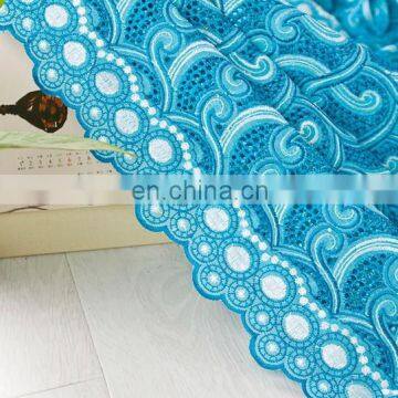 2014 big heavy african dry lace fabric