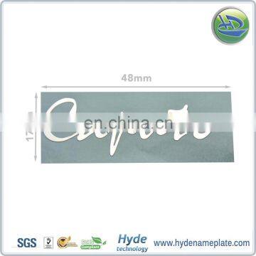 Good Quality Self-adhesive Label Metal Stickers Custom Logo