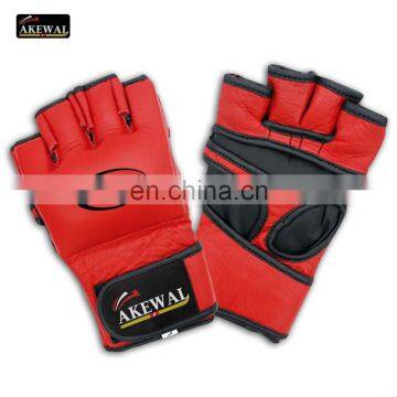 MMA Gloves Cowhide Leather