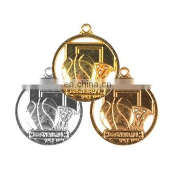 Custom sports metal basketball gold medals