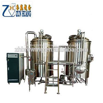 Restaurant Used 500L 1000L High Quality Beer Brewing / Fermenter Stainless Steel Polished Machine Food Grade photo-2