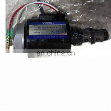 38553-70500 Solenoid Valves for Excavators and Cranes SD1231-C-11 DC24V photo-3