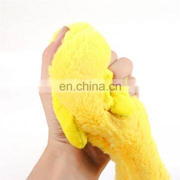 Large Yellow Duck Pet Dog Chew Toy Custom Stuffed Animal Plush Squeaky Dog Toy photo-5