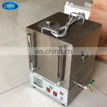 Solvent Recovery Apparatus For testing Trichloroethylene