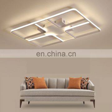 Modern Simple Square Dimmable Bedroom Light Led Ceiling Light photo-2