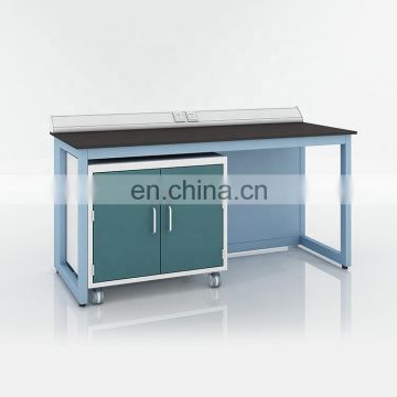 School research institute lab furniture table work table metal work bench