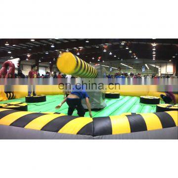 Durable Inflatable Mechanical Meltdown Sale, Meltdown Games/ Wipeout Bull Game With Controller