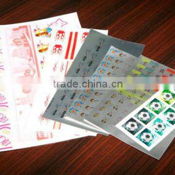 hot sale Hologram custom scratch off lottery tickets in Lianlong brand