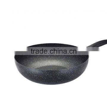 Marble coating wok