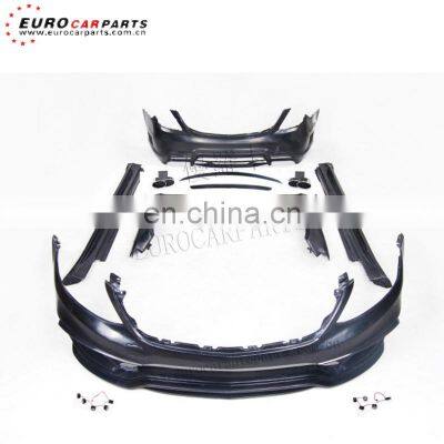 S class W222 WD style body kit full set PP material For W222 car accessories S class body kit