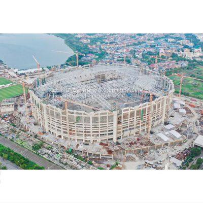Xuzhou LF Low Cost Steel Prefabricated Steel Stadium Roof photo-2