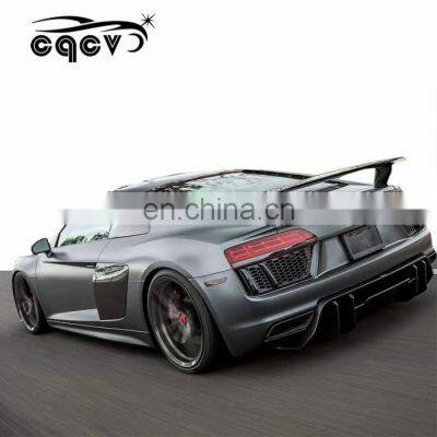 VS Style Small Auto Tuning Part for Audi R8 With Carbon Fiber Front Rear Lip Diffuser Spoiler